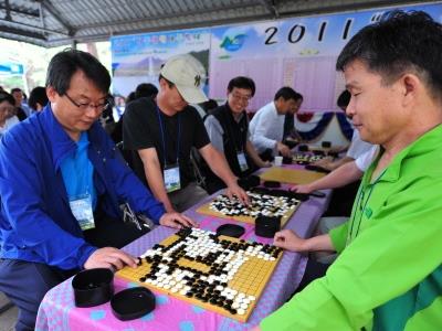 제9회 청풍명월 바둑 축제 대국 모습 썸네일 이미지